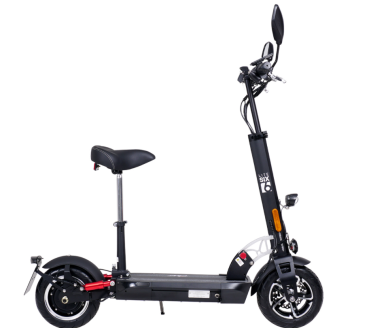 Preview: eFlux Lite Six E-Scooter 1000 Watt mit Straßenzulassung, 40 km/h, verstellbarer Sitz, Lithium-Akku